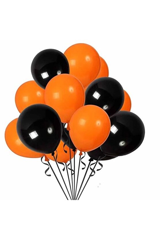 Basketbol Konsept 6 Yaş Siyah Balon Set Basketbol Tema Doğum Günü Balon Seti
