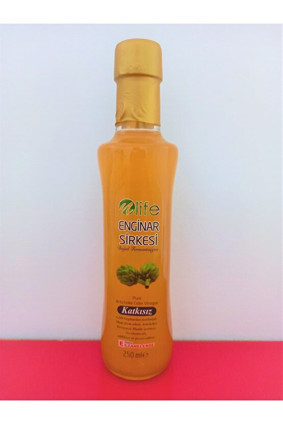 Enginar Sirkesi  Artichoke Vinegar (doğal Fermente  Saf, Katkısız)