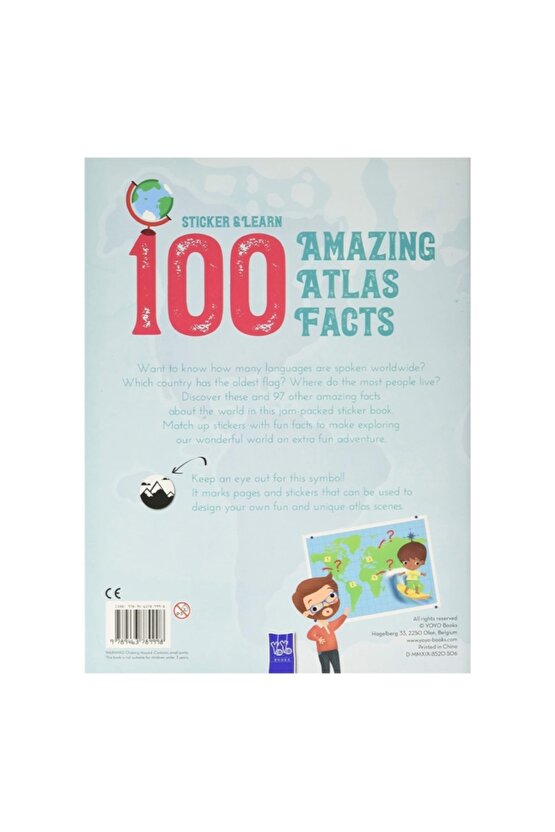 100 Amazıng Atlas Facts Stıcker