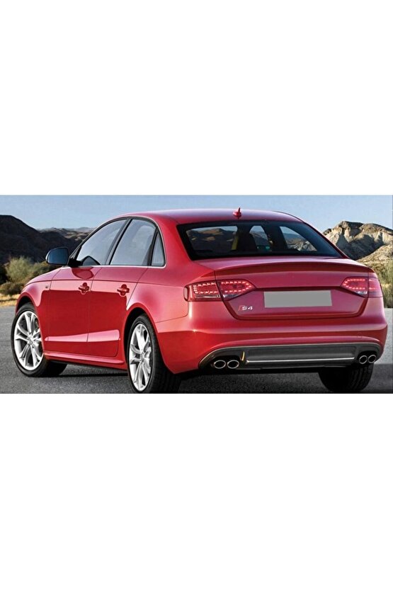 Audi A4 S4 Arka Difüzör Ve Egzoz Seti 2009  2011