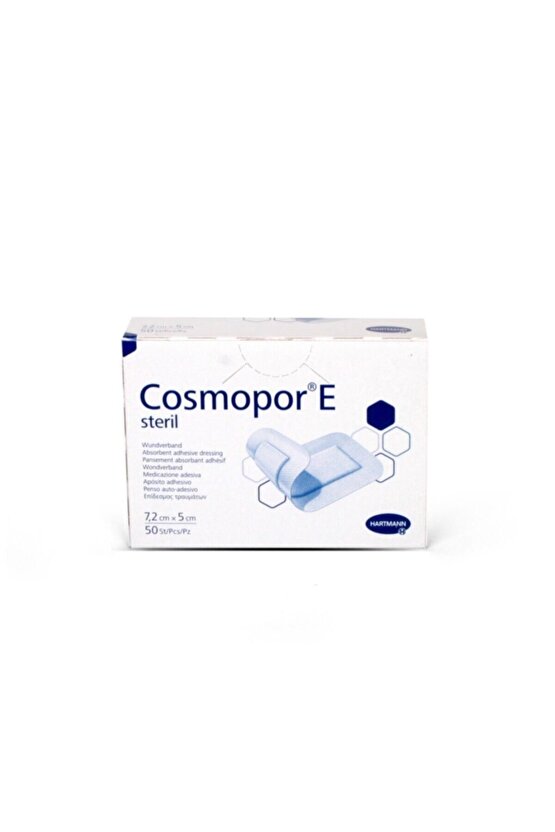 Cosmopor E - Pedli Yara Örtüsü 7,2x5 Cm 50li Kutu