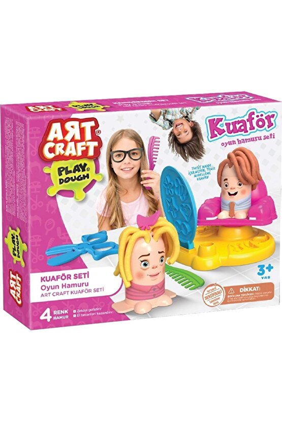 Dede 03458 Art Craft Kuaför Oyun Hamur Seti 224 Gr