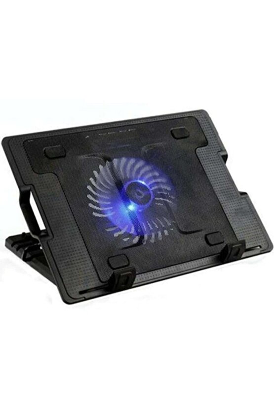 Laptop Soğutucu Altlık Cooling Pad Notebook Standı Led Işıklı Pl9951