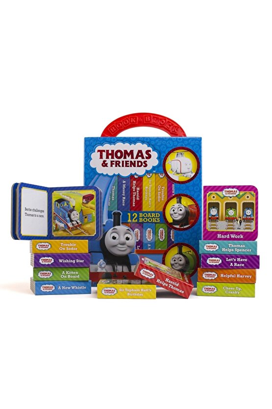 My First Library 12 Board Book Set- Thomas & Friends | 12’li Çocuk Kitabı Seti