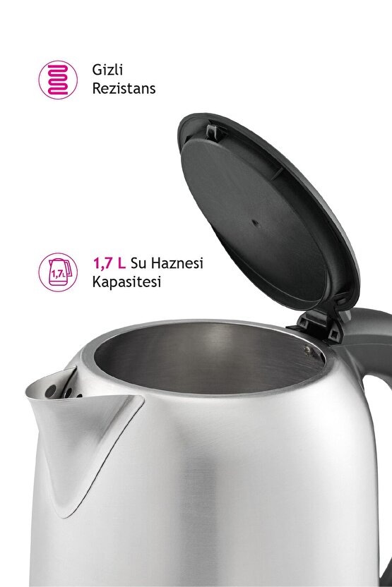 AL 728 I Inox Su Isıtıcı Kettle