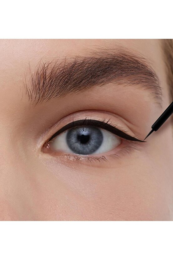 Lamel Ekstra Siyah Likit Eyeliner  Yumuşak Fırça No 101