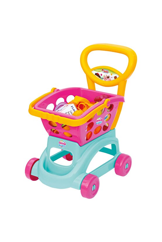 Candy & Ken Sepetli Market Arabası - Mutfak Setleri - Ev Oyuncak Setleri