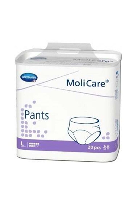 Molicare Pants Emici Külot, Lohusa Külot, 8 Damla, Large 20li Paket