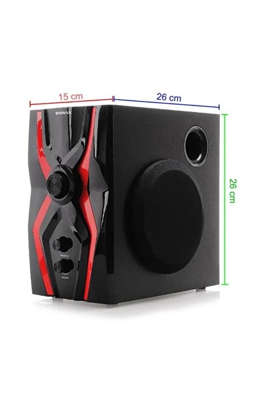 4+1 Bluetooth Hoparlör Ev Sinema Sistemi Subwoofer 70w