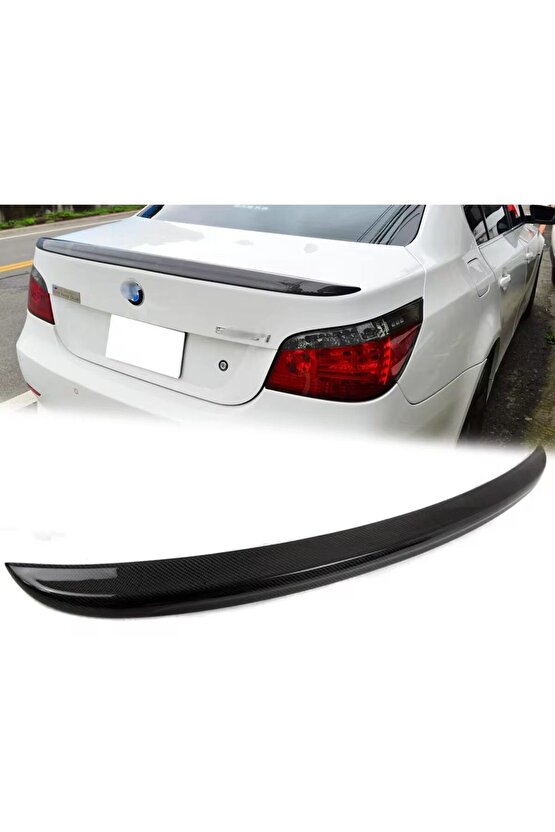 Bmw E60 M5 Bagaj Üstü Spoiler Siyah Boyalı Plastik Boyalı 2003  2009