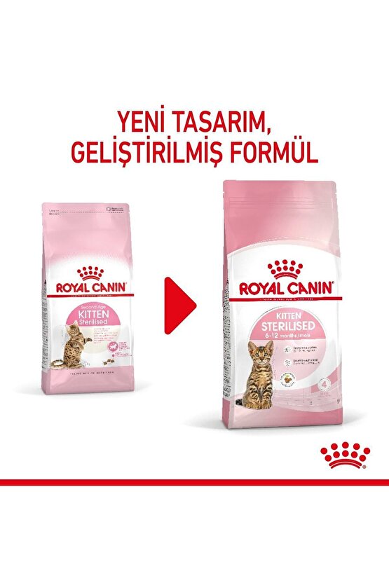 Royal Canın Kitten Sterilised 2kg Yavru Kısır Kedi Maması 6 Ay-12 Ay Arası