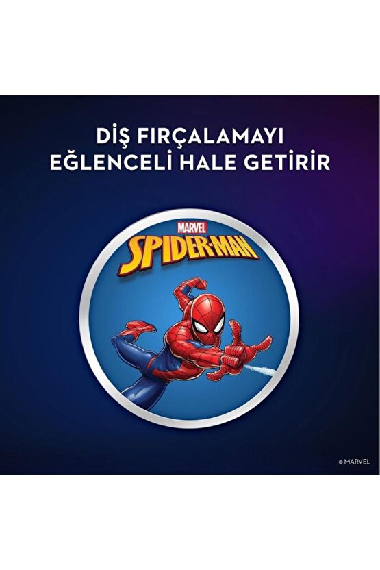 Stages Çocuklar Için Diş Fırçası Yedek Başlığı Spiderman 2 Li