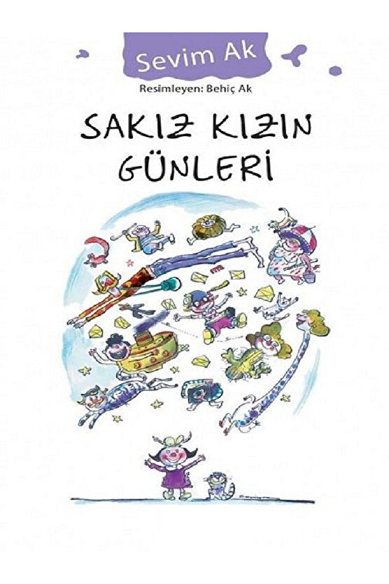 Evrensel Balonla Beş Hafta Sevim Ak Kitapları Mahalle Sineması Domates Saçlı Kız Toplam 8 Kitap