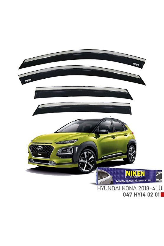 Hyundai Kona Kromlu Cam Rüzgarlığı 2018 Sonrası