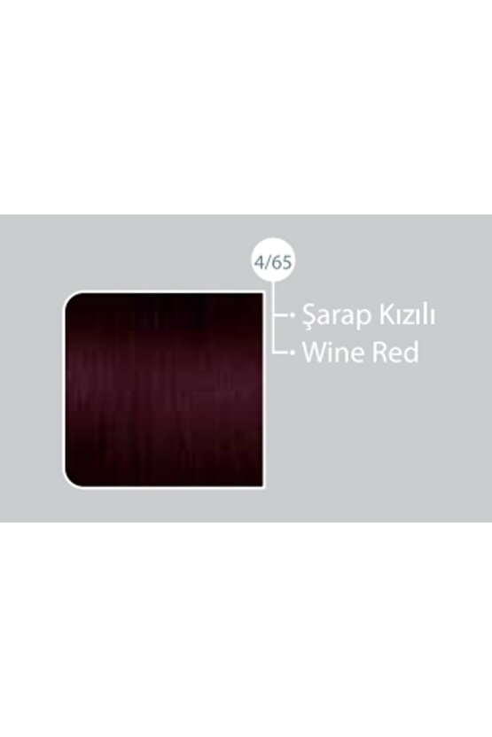 Saç Boyası 465 Şarap Kızılı & Broches 20 Volume %6 Oksidan 60ml 2li Set
