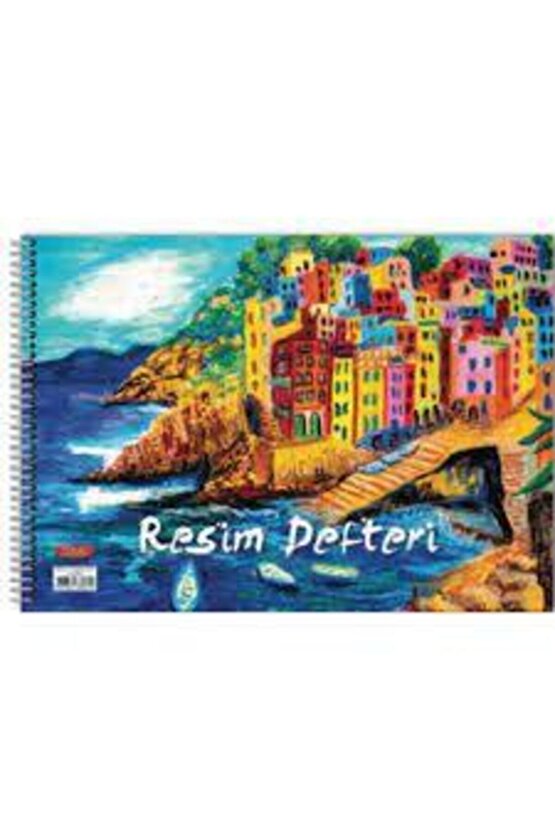 Telli Çek Kopart Resim Defteri 25x15 cm 15 Yaprak