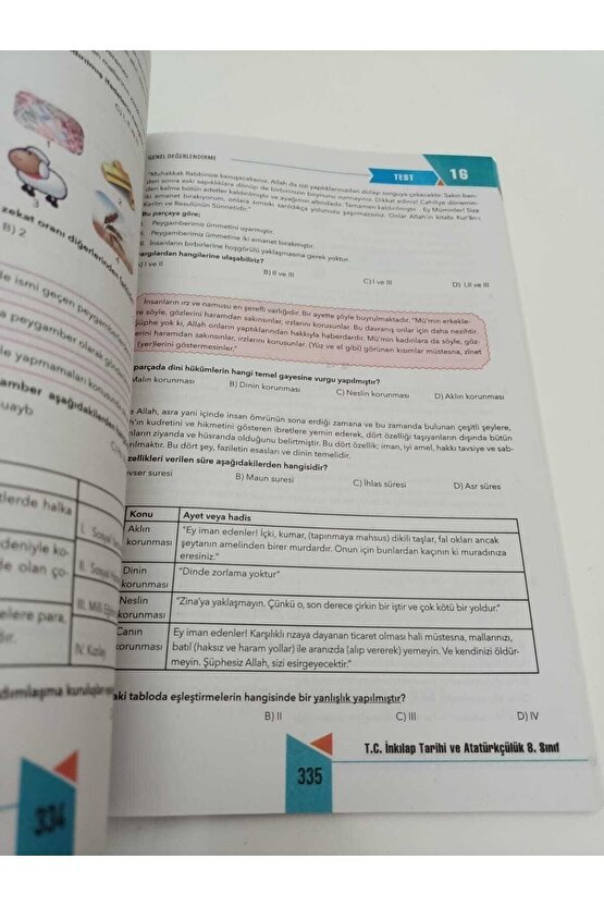 8. Sınıf Tüm Dersler Beceri Temelli Yeni Nesil Soru Bankası