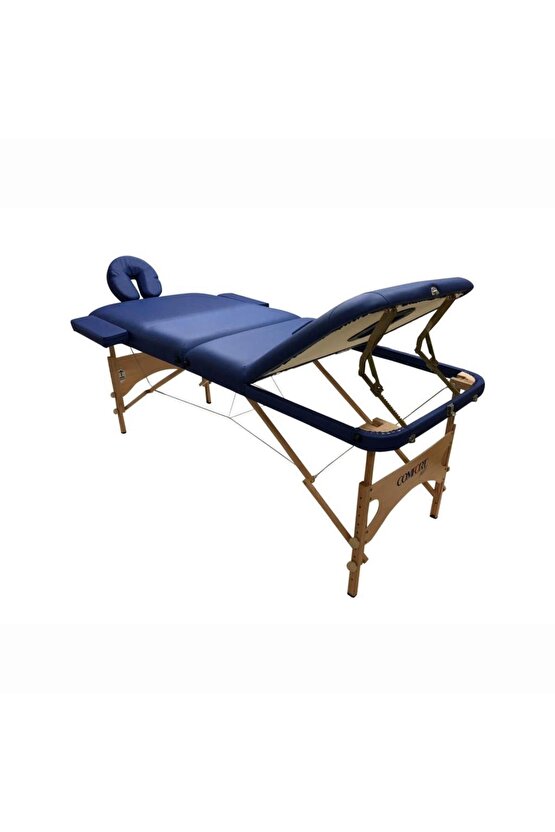 Comfort Plus Ahşap Masaj Masası İthal 305-Mavi