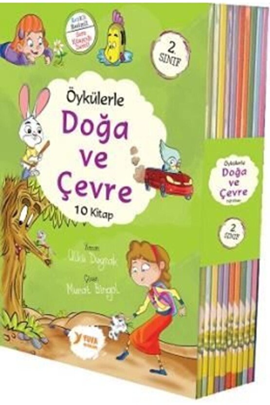 2. Sınıflar Için Öykülerle Doğa Ve Çevre (10 Kitap Takım) | Kolektif | - Özel Set