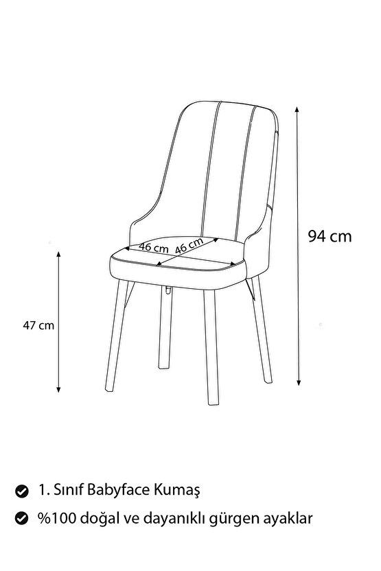 Rovena Alya Beyaz Mermer Desen 80x132 Açılabilir Mdf Yemek Masası Takımı 4 Adet Sandalye BH11069