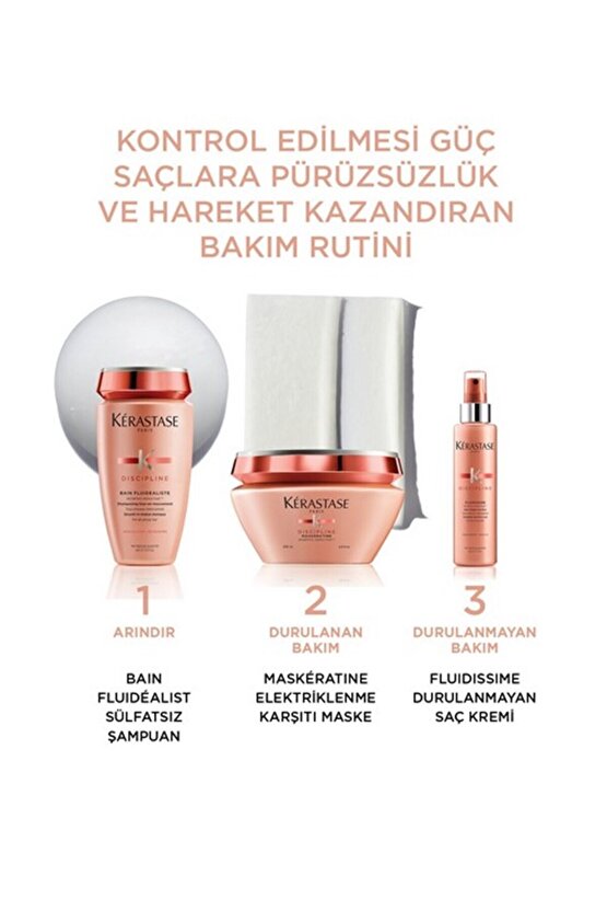 Asi Ve Kabarık Saçlar Için Saç Bakım Maskesi 200 ml