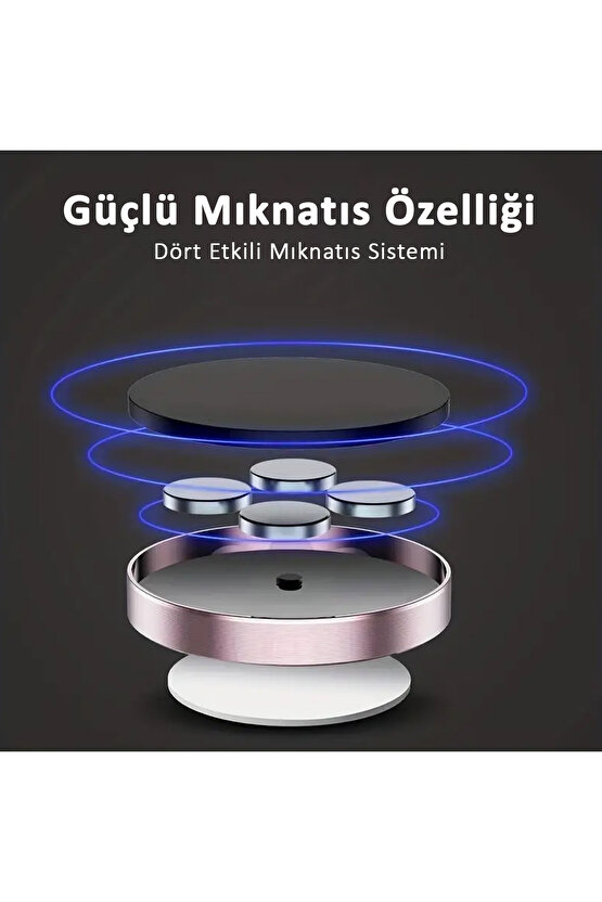 Çok Amaçlı Minimalist Manyetik Akıllı Telefon ve Aksesuar Tutucu