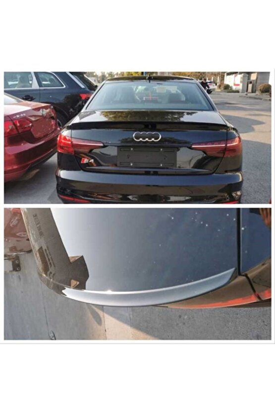 Audi A4 S4 Bagaj Üstü Spoiler 2019 Piano Black