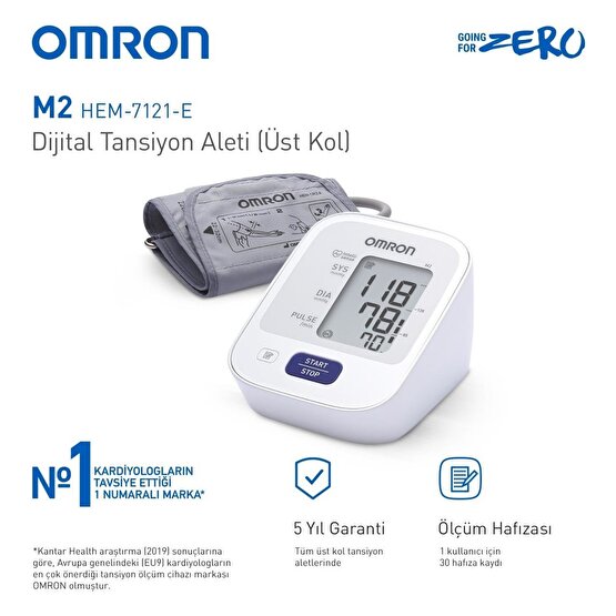 Omron Koldan Tansiyon Ölcer M2 Basic