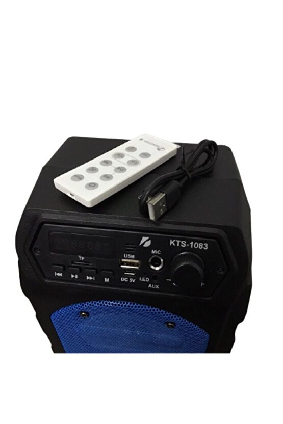Outdoor Parti Hoparlörü Bluetooth Hoparlör 4 Inç × 2 Kablosuz Speaker Ses Bombası Radyo-usb-tf Giriş