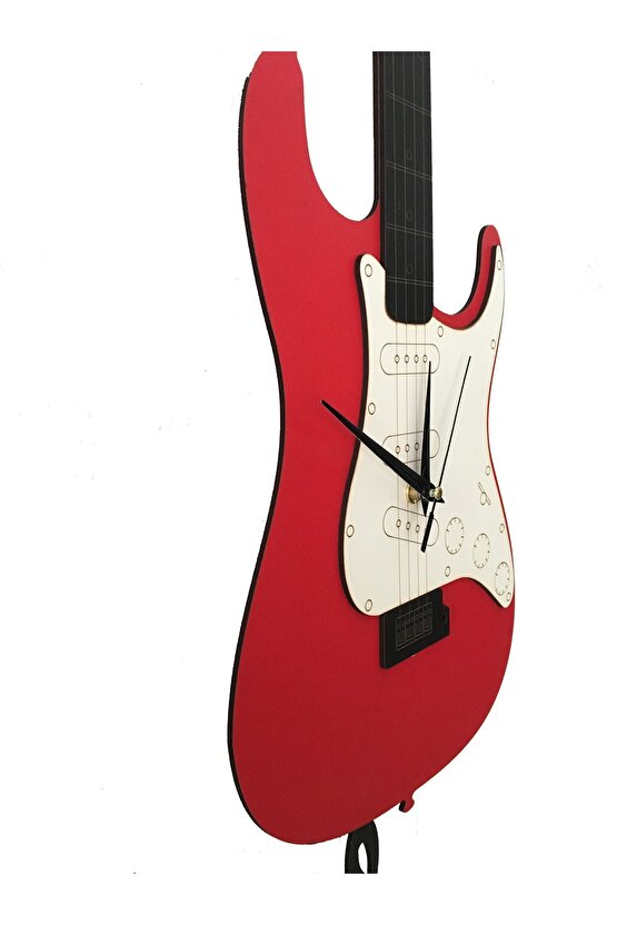 Bas Gitar Dekoratif Sarkaçlı Duvar Saati