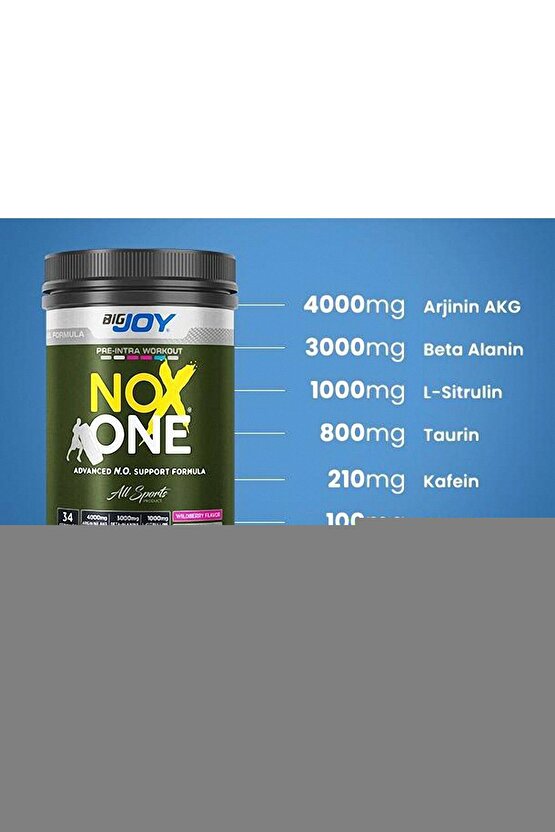 Noxone Pre-workout Orman Meyveli 442g 34 Servis Pre- Intra Workout (ANTRENMAN ÖNCESİ) Preworkout