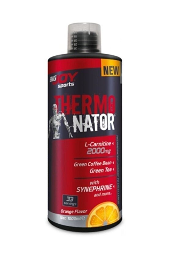 Bigjoy Thermonator L-carnitine 1000 ml Portakal Aromalı Likit Karnitin