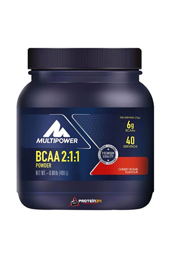 Bcaa Powder 400 gr Kiraz Aromalı