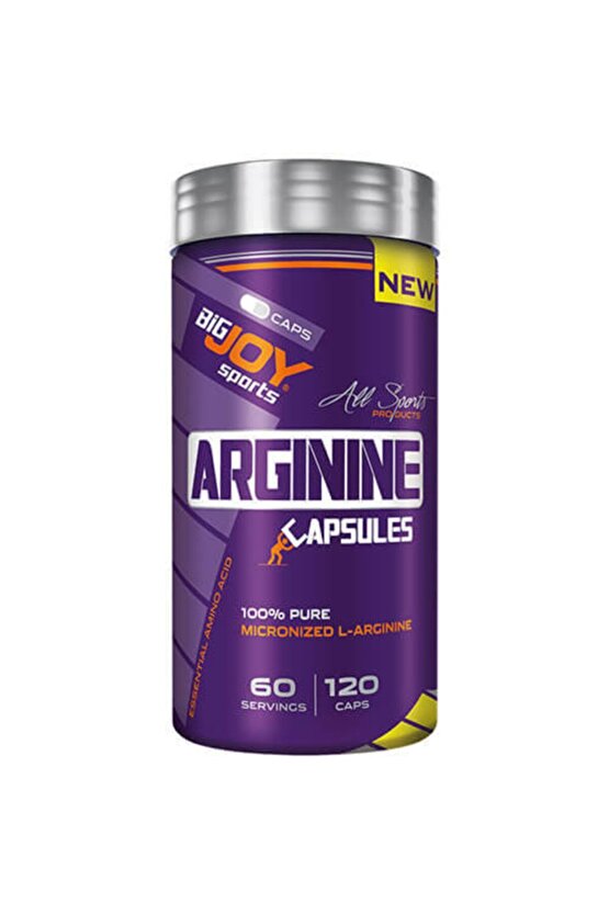 Bigjoy Sports Arginine 120 Kapsül Arjinin