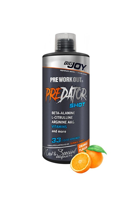 Predator Shot Portakal Aromalı 1000 ml