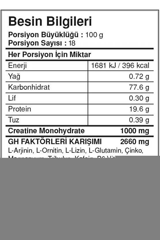 Bigmass Gh Factors Mass Gainer Çikolata Aroma Karbonhidrat Tozu Şase 18 Servis - 1800g - Protein