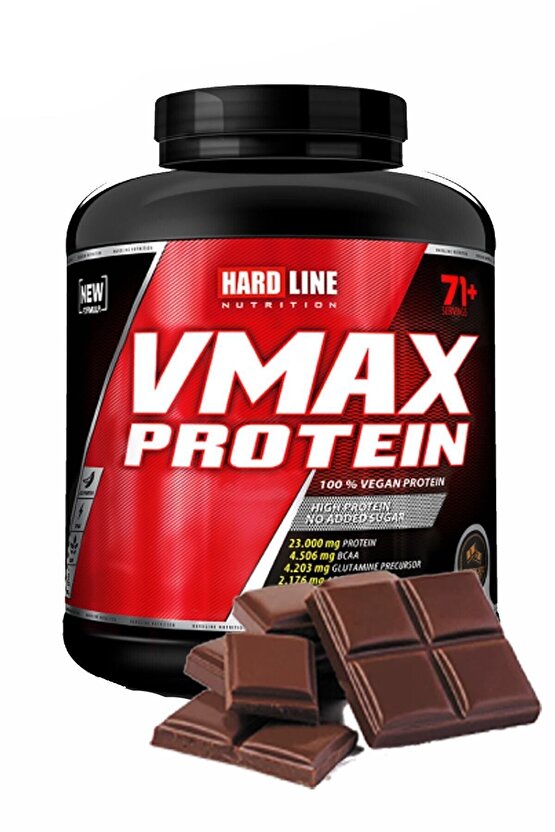 Vmax 2000 gr Çikolata Aromalı Vegan Bezelye Proteini