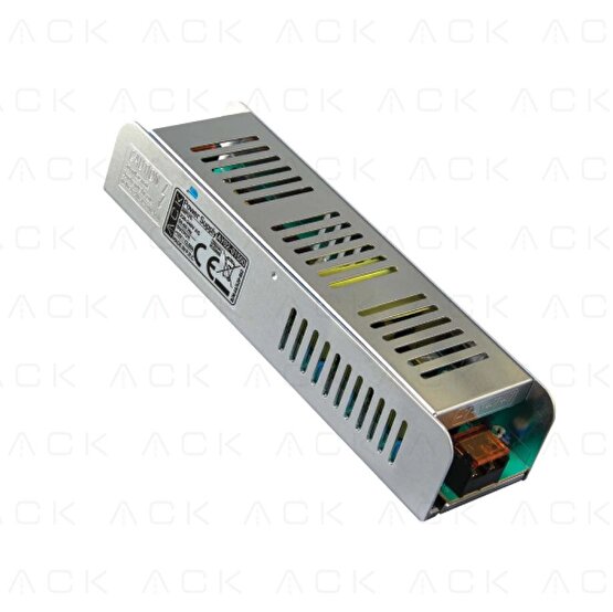 Ack AY02-02000 12V 200Watt 16,5A İç Mekan Led Trafosu İnce Tip