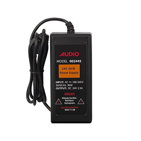 Audio 002445 60W 24V Switch Mode Güç Kaynağı