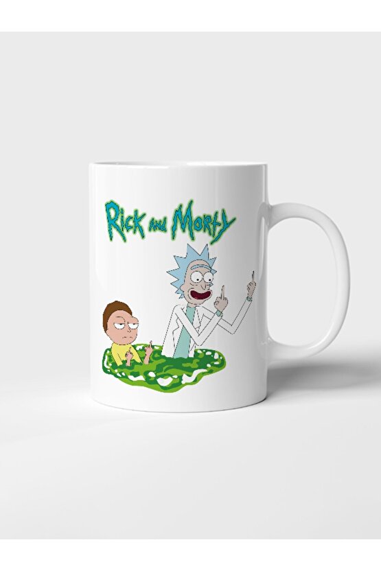 RickveMorty Baskılı Kupa Bardak