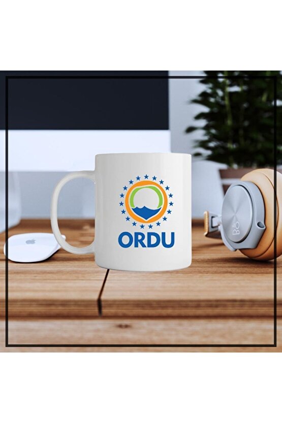 Orduu Tasarımlı Kupa Bardak Kişiye Özel Hediye