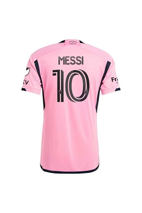 İnter Miami Pembe Messi Futbol Çocuk Forması 4Lü Set  (T-Shirt)