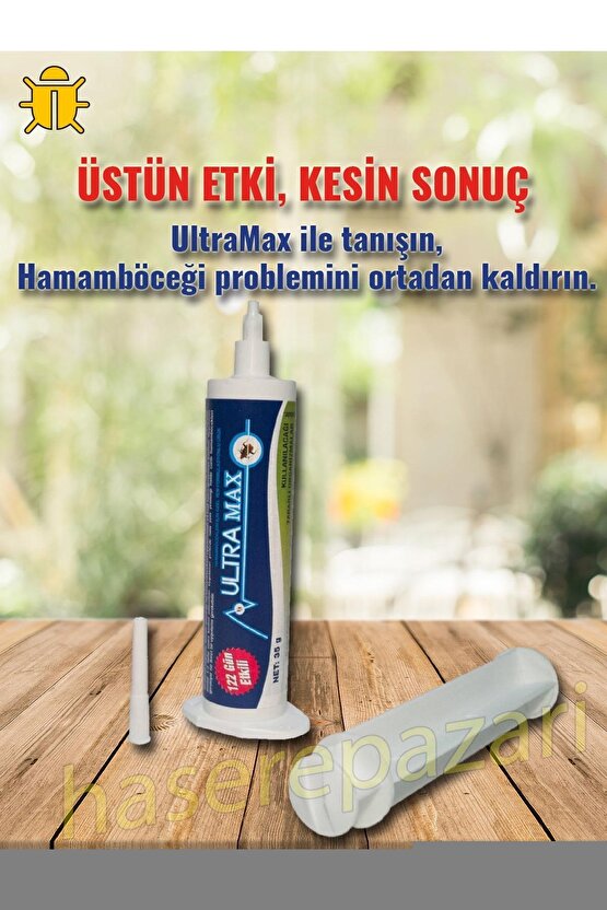 Ultramax Jel 35 Gr Güçlü Hamamböceği Jel