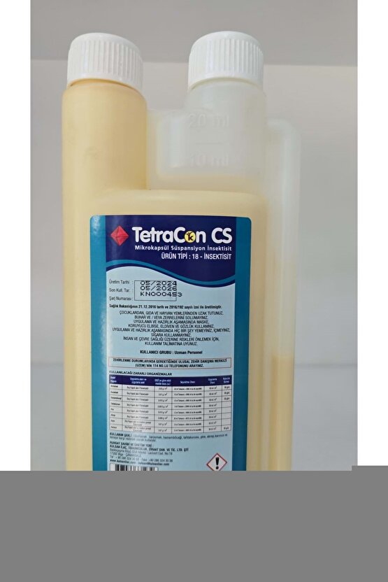 Tetracon Cs Mikrokapsül Süspansiyon Haşere Ilacı| 250 ml