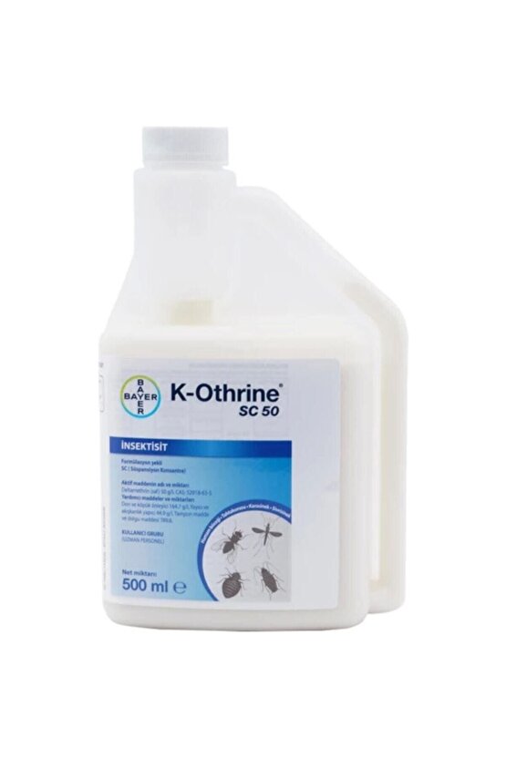 K-othrine Sc 50 500 Ml Genel Amaçlı Haşere Öldürücü