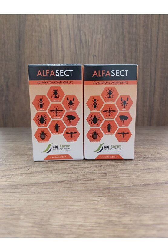 Alfasect Sc 25ml Haşere Ilacı(2li)