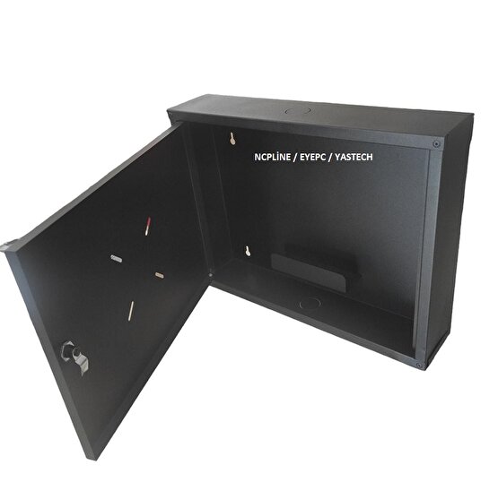 NETWORK BOX METAL PANO DVR - SWITCH  CİHAZLARI İÇİN KİLİTLİ  450X350X100 MM ÖLÇÜ LEGEND