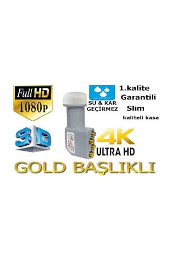 Lnb 4lü Full Hd Hastel Elembi 4k 3d Tekno Mark