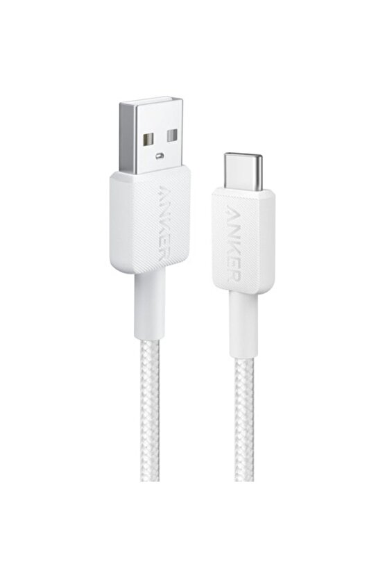 322 Usb-c To Usb-a 1.8m Şarjdata Kablosu - Beyaz - 30w Güç Destekli - A81h6