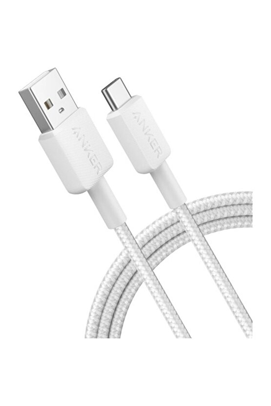 322 Usb-c To Usb-a 1.8m Şarjdata Kablosu - Beyaz - 30w Güç Destekli - A81h6